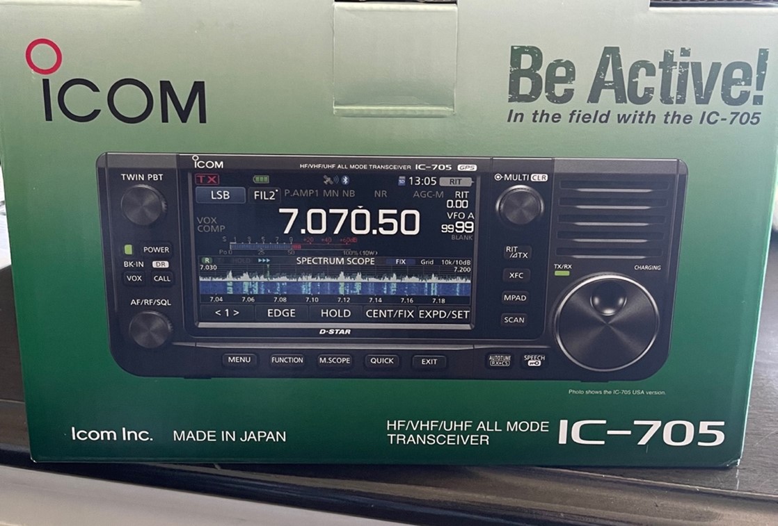 Ham Radio Equipment Review Icom HF/50/144/430 MHz IC-705 Transceiver