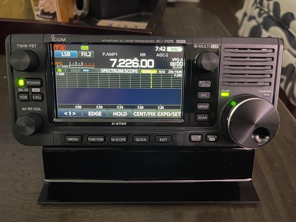 Ham Radio Equipment Review: Icom HF/50/144/430 MHz IC-705 Transceiver