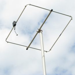 10 meter square loop ham radio antenna
