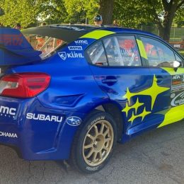 subaru rally car WRX