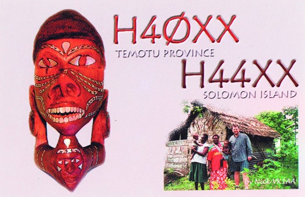 Solomon Island QSL Card