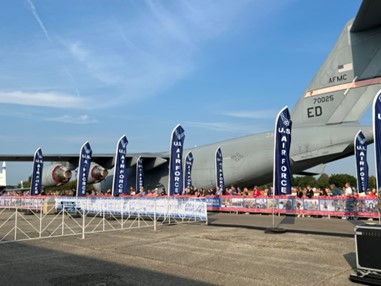 Air Force Marathon sign in