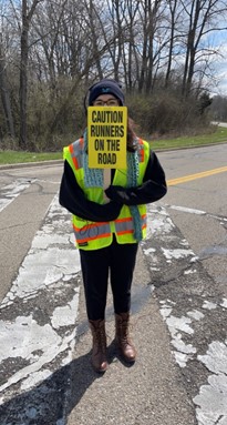 Volunteer at Xenia Marathon