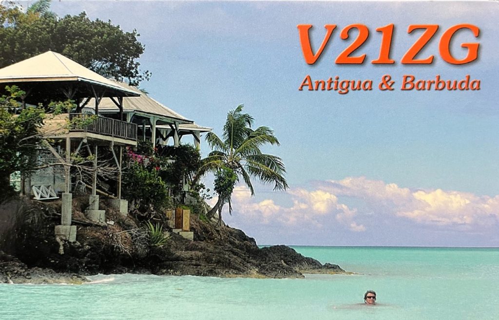 Antigua & Barbuda QSL Card