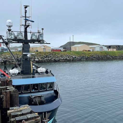 Photo of April Lane docked in Adak, Alaska