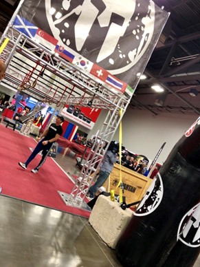 Arnold Sports Festival American Ninja Warrior section