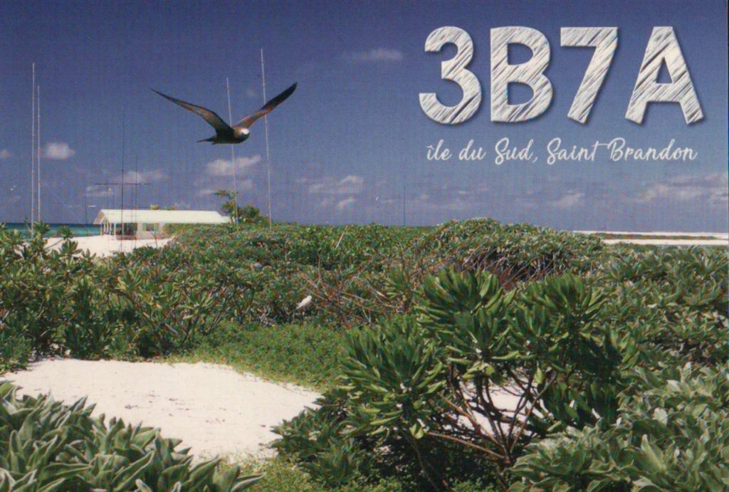 St. Brandon QSL Card