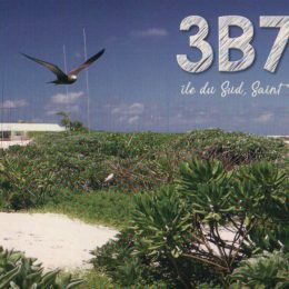 3B7A QSL Card from Agalega & St. Brandon Islands