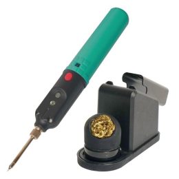 Battery powered soldering iron