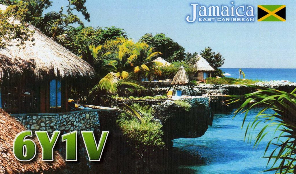 Jamaica QSL Card