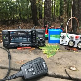 outdoor portable ham radio station