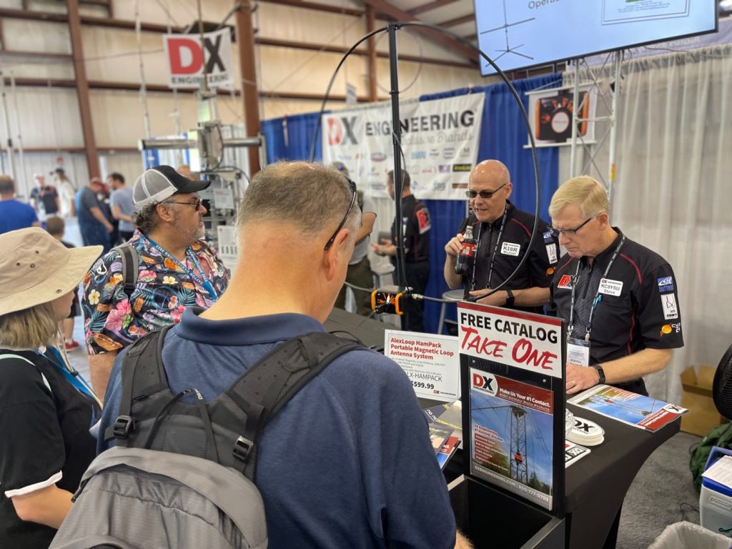 Alex Loop antenna on display at Hamvention