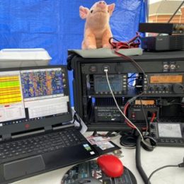 field day ham radio station