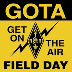 GOTA, get on the air, logo