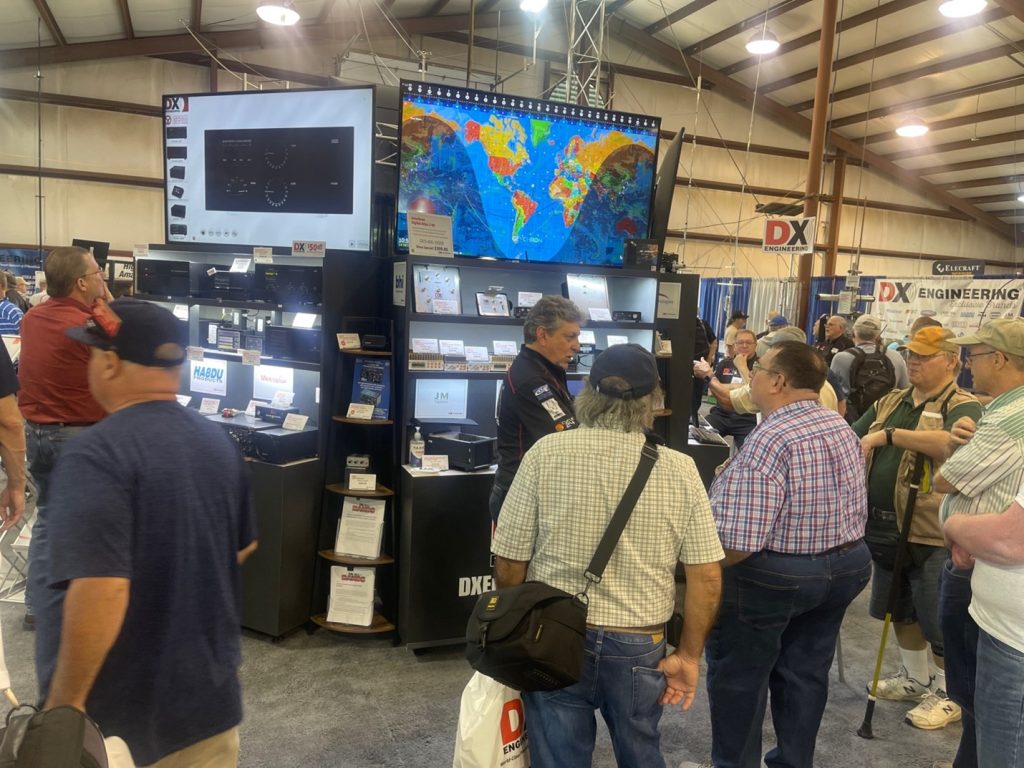 Geochron map on display at Hamvention 2023