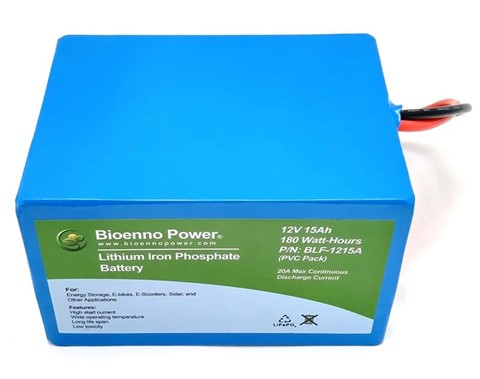 Bioenno Power lithium-ion battery