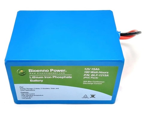 Bioenno Power lithium-ion battery