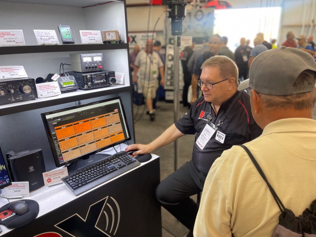 S.A.T. Self-Contained Antenna Tracker on display at Hamvention