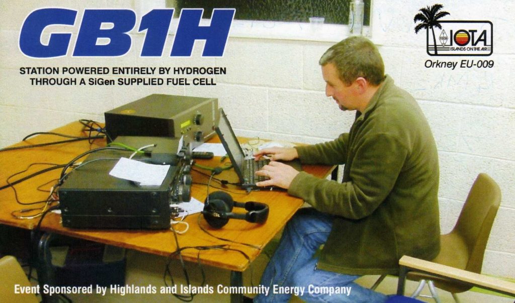 Scotland QSL Card, GB1H