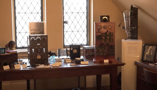 A Cool Akron Day Trip: A Visit to the New DX Engineering Showroom and the “Wireless Radio Room” at Stan Hywet Hall and Gardens
