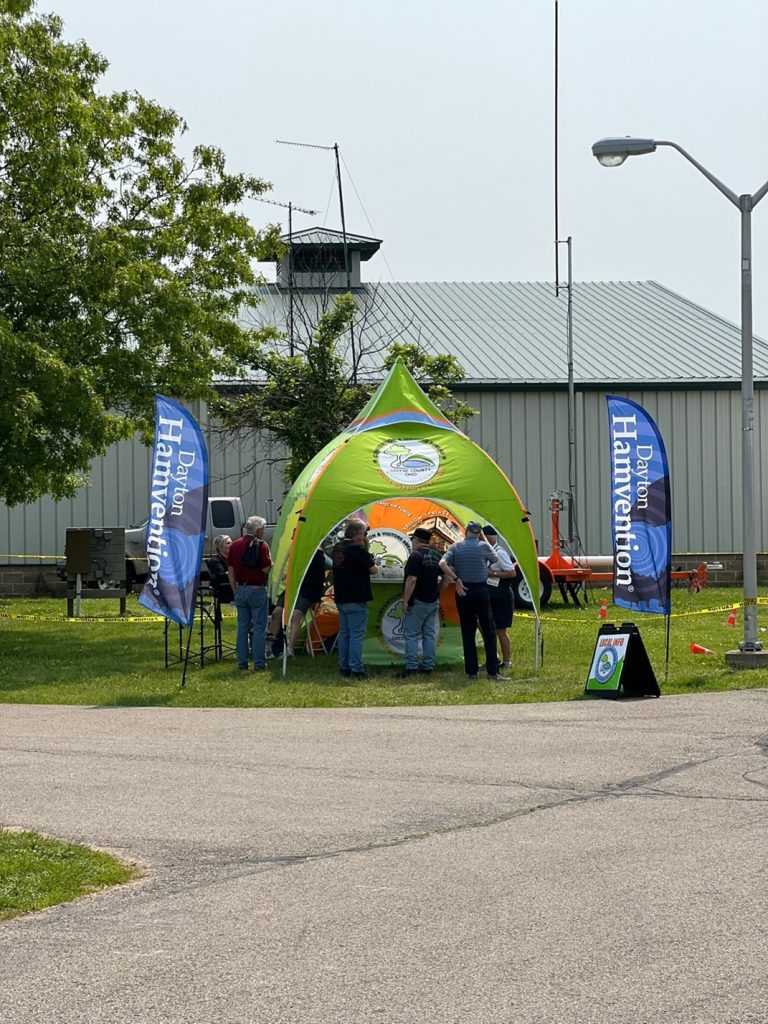 Dayton Hamvention information center.