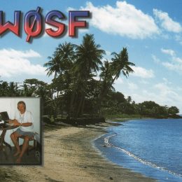 Samoa 5W0SF QSL Card