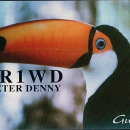 QSL Card, Guyana