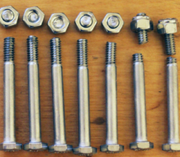 broken bolts caused by galling