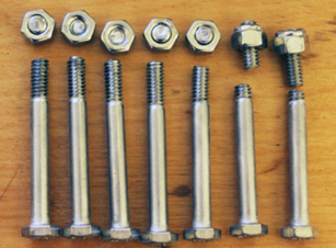 broken bolts caused by galling