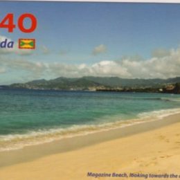 Grenada QSL Card, J340