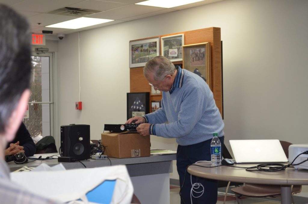 bob heil demoing a product