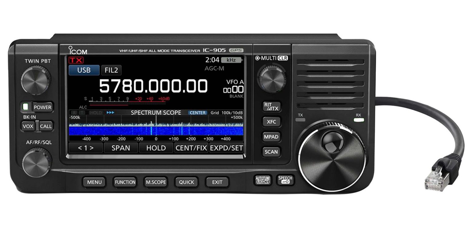 Making Your First QSOs on 10 GHz Using the Icom IC-905 (Video)