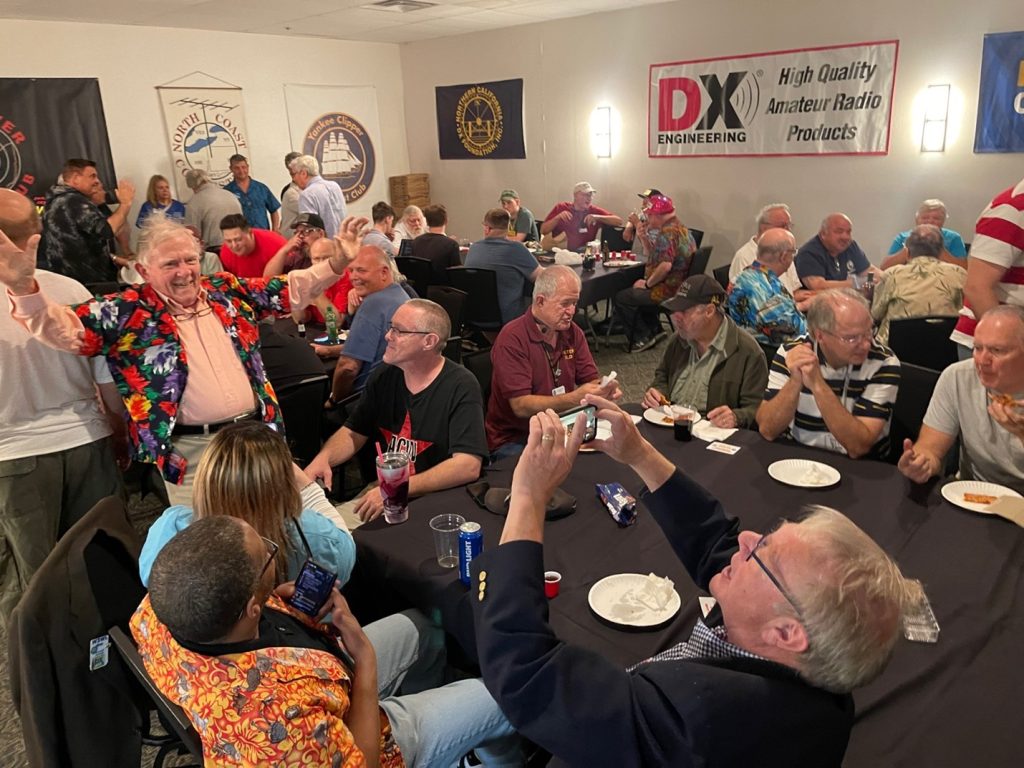 crowd at an event luncheon