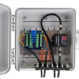 DX Engineering Small Utility Enclosure Kit mockup installation