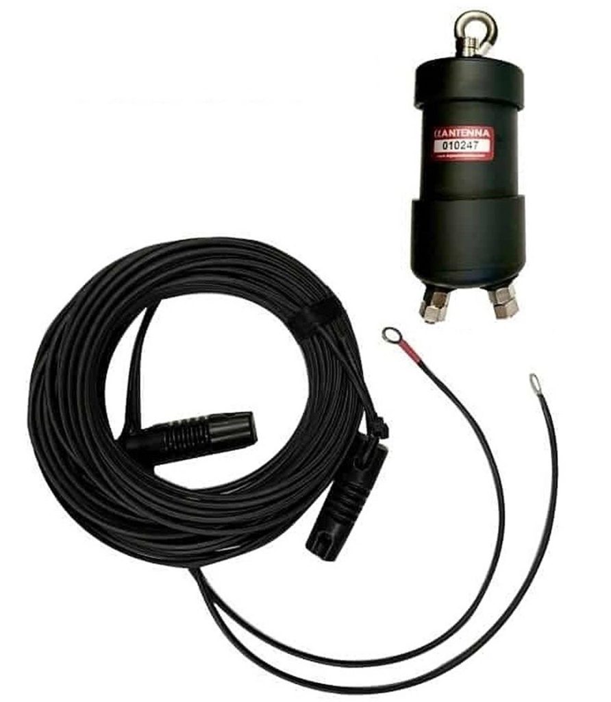 wire antenna kit with connectors