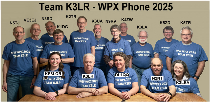Group picture of ham radio operators