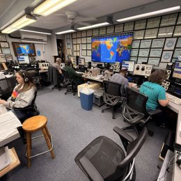 large group ham radio contesting station