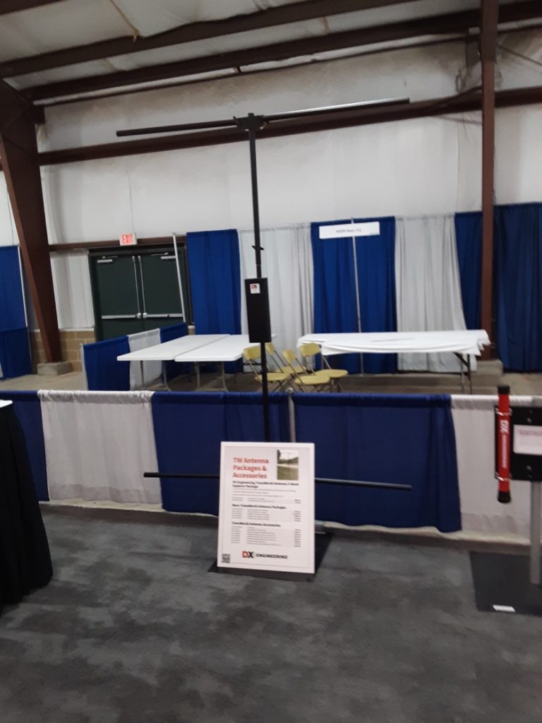 transworld antenna on display at hamvention