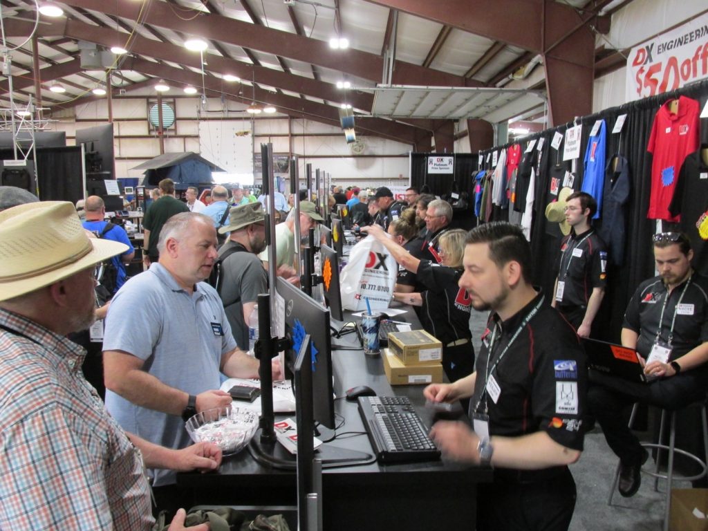 dx engineering sales counter at hamvention