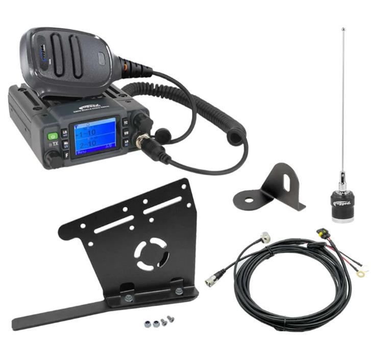 rugged radio gmrs Jeep radio kit contents