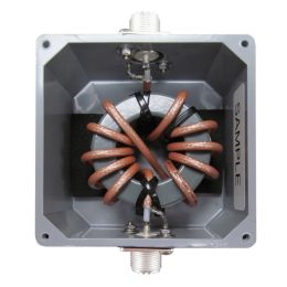 dx engineering maxi-core 20 feedline choke, inside