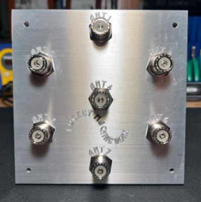 metal antenna connector bulkhead