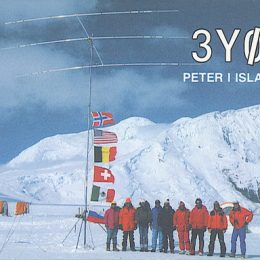 3Y0PI 1994 Peter island I DXpedition ham radio QSL Car