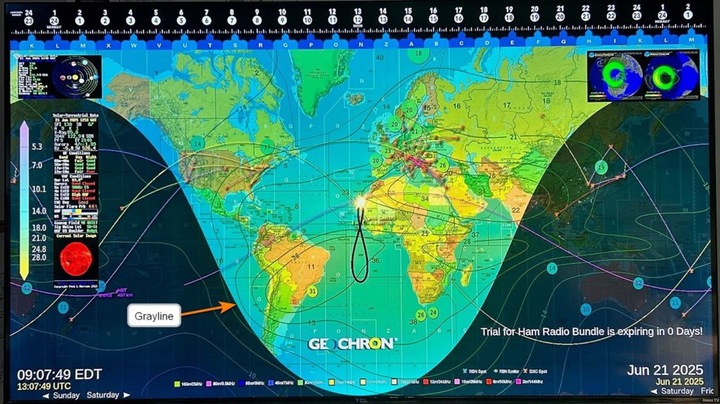 grey line on a geochron atlas