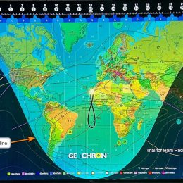 grey line on a geochron atlas