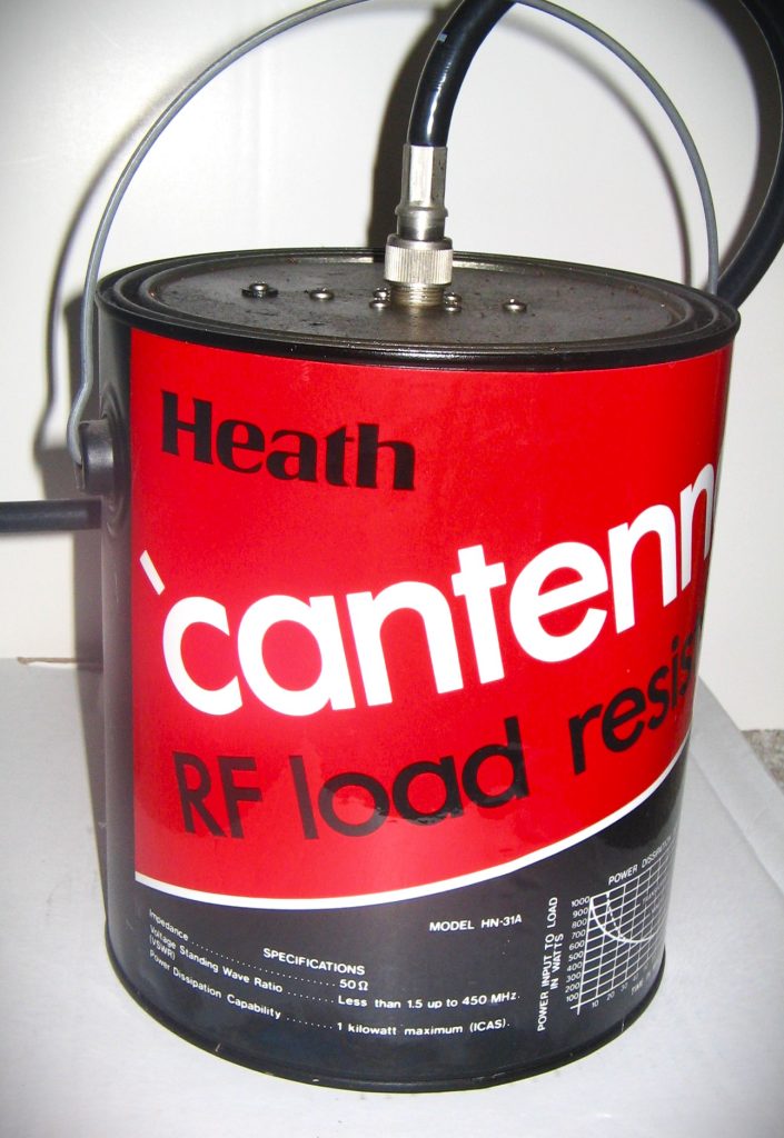 heathkit cantenna dummy load