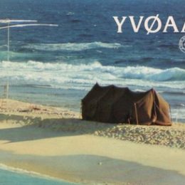 YV0AA Aves Island Ham Radio QSL Card, front