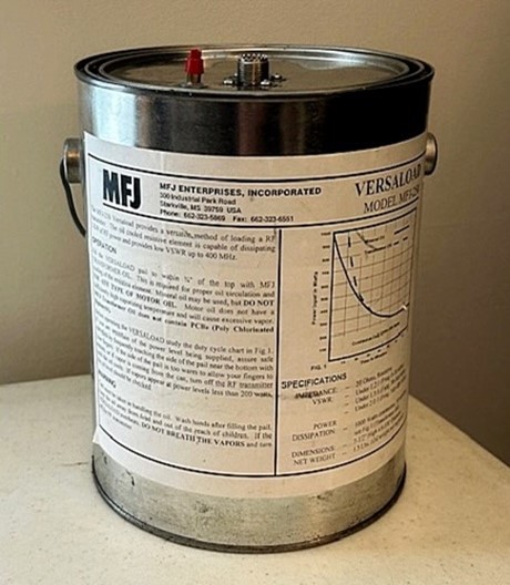 mfj-250 antenna dummy load can