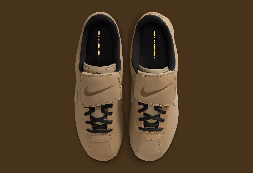 Nike Cortez Morse Code Gym Shoes, Top