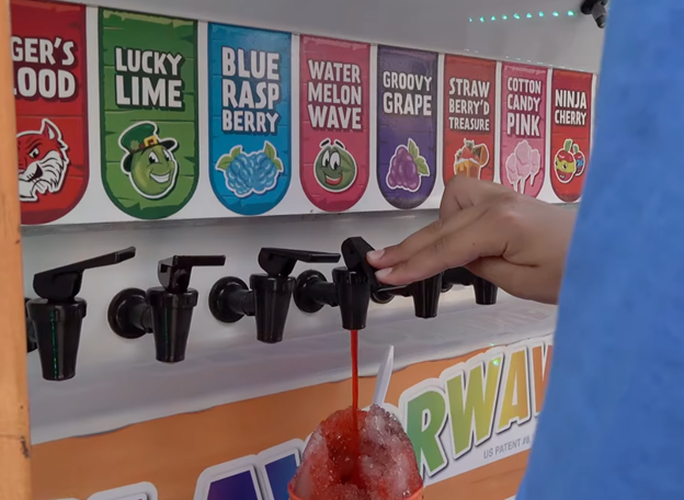 snow cone juice fountain